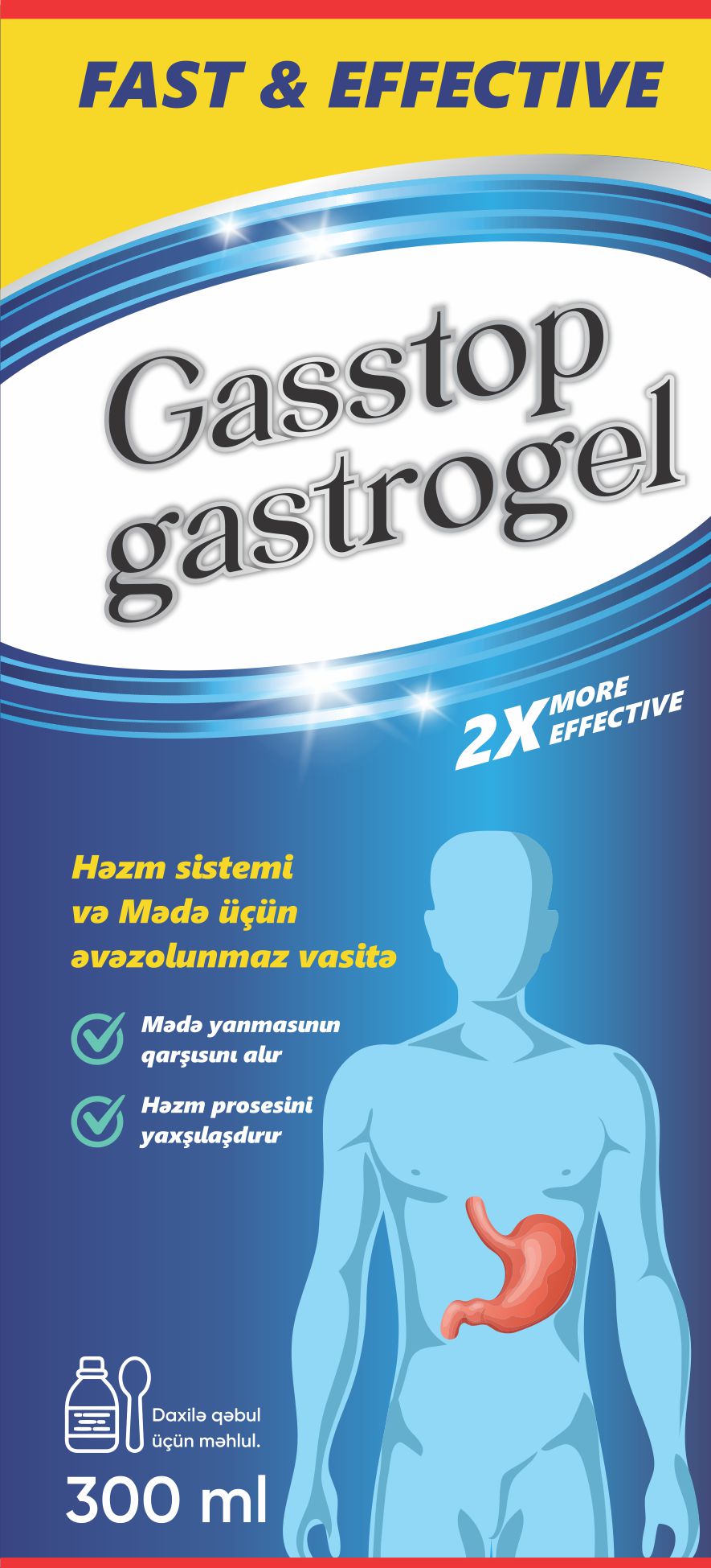 Gasstop gastrogel